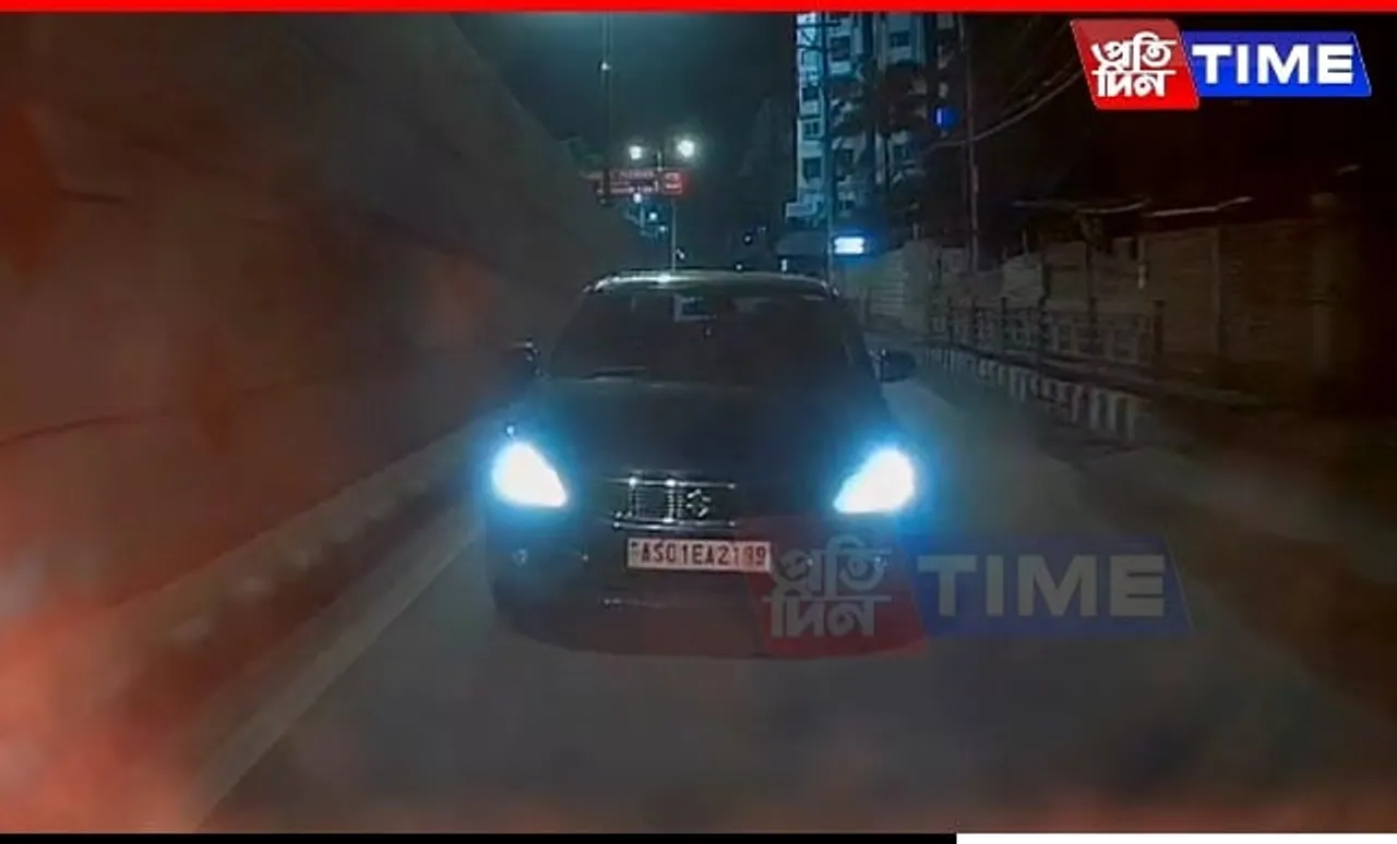 Alarming Drunk Driving Incident in Guwahati: Uber Vehicle Chased and Threatened